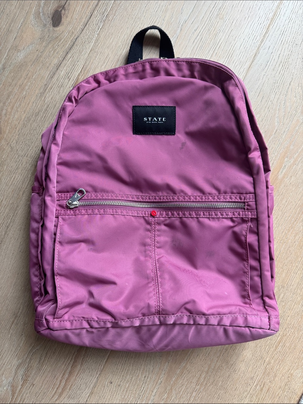 STATE Pink Nylon Kids Backpack
